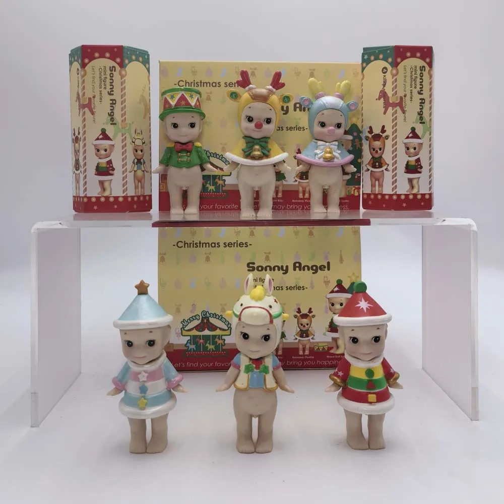 

Sonny Angel Blind Box Toys 2017 Christmas Serie Anime Mini Figures Surprise Trendy Desktop Ornament Birthday Christmas Gift