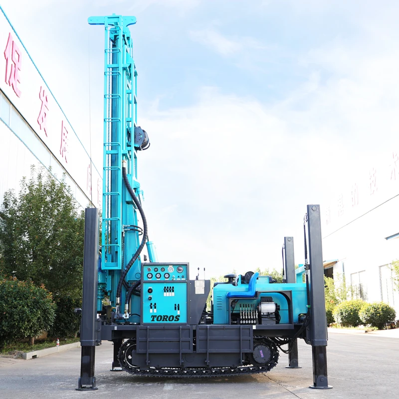 China Factory Water Well Drilling Machine Rotary Drilling Rig Water Well Drilling Rigs Russia