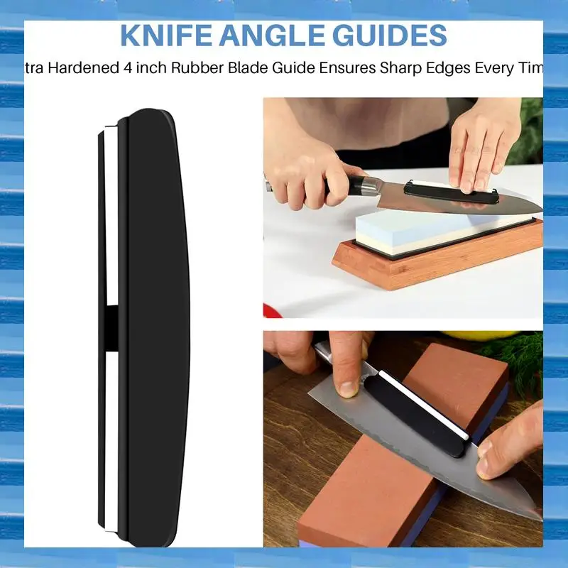 

2PCS Knife Sharpening Guide Random Knife Sharpener Angle Grinding Clamp For Whetstone Sharpening Guide Tool