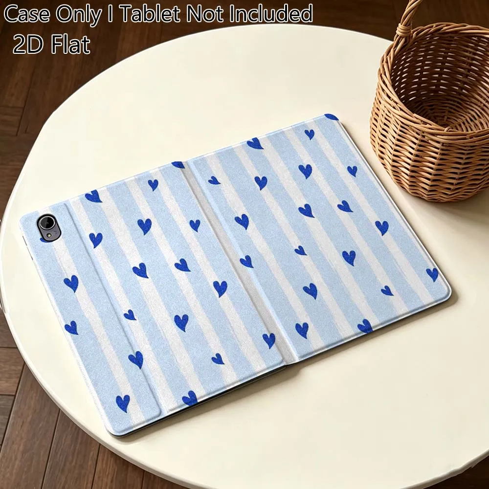 

Cute Line Love Heart Art For Huawei MediaPad T5 T10s M6 M5Lite SE Honor Tab 5 6 7 V7 V8 X8a X9a Pro Soft Tablet Case Gift