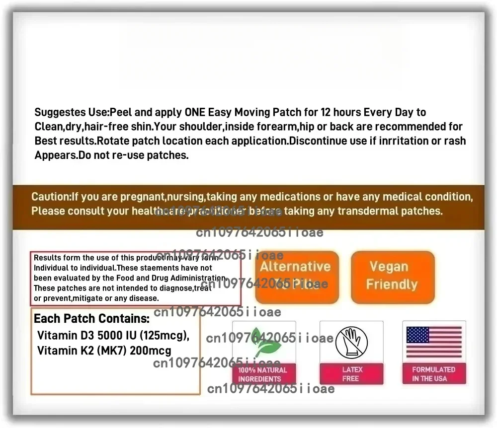 30 Patches Complexo de Patches Transdermicos Pueraria Mirifica para Mulheres Balanceando e Restauração