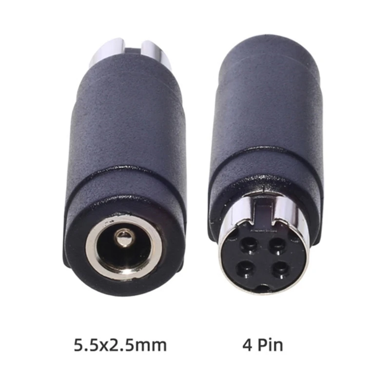 

Universal 19.5V 5.5x2.5mm to 4 Pin Power Plug Connector Charging Adapter for 230W GT73 GT72 Portable Converter Plug