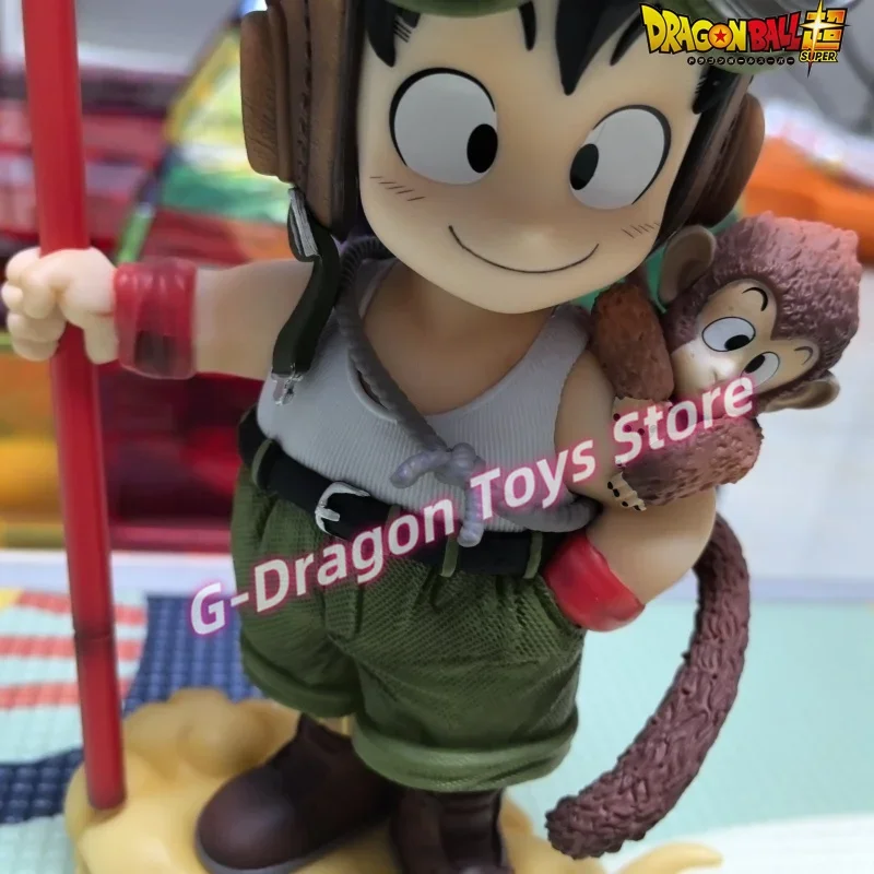 Akira Toriyama Seven Dragon Ball Blackhole Trendy Play Gk Title Page Series First Bullet Monkey Wukong Handmade Model Surrou