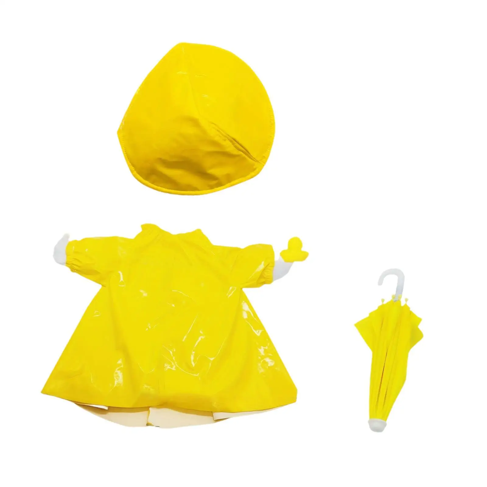 Porch Goose Raincoat Summer Theme Outfit Bird Decor Clothing for 23 Inch Lawn Goose Statue Accessory