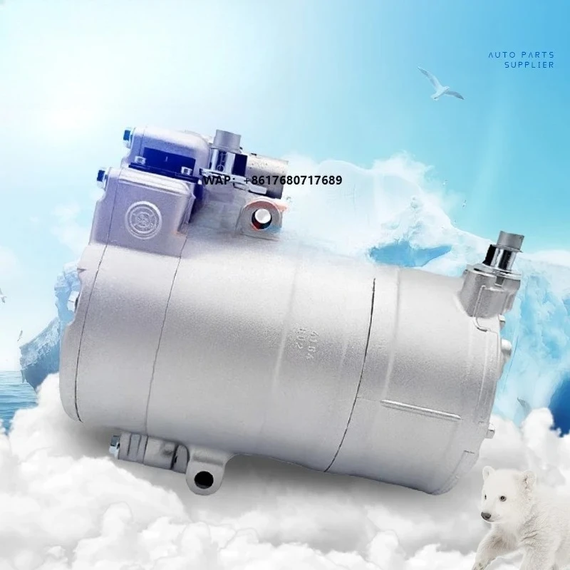 

For MAXUS Chase EV80 Electric AC Air Conditioner Compressor 10099553 00256104568 SHS-33H4167