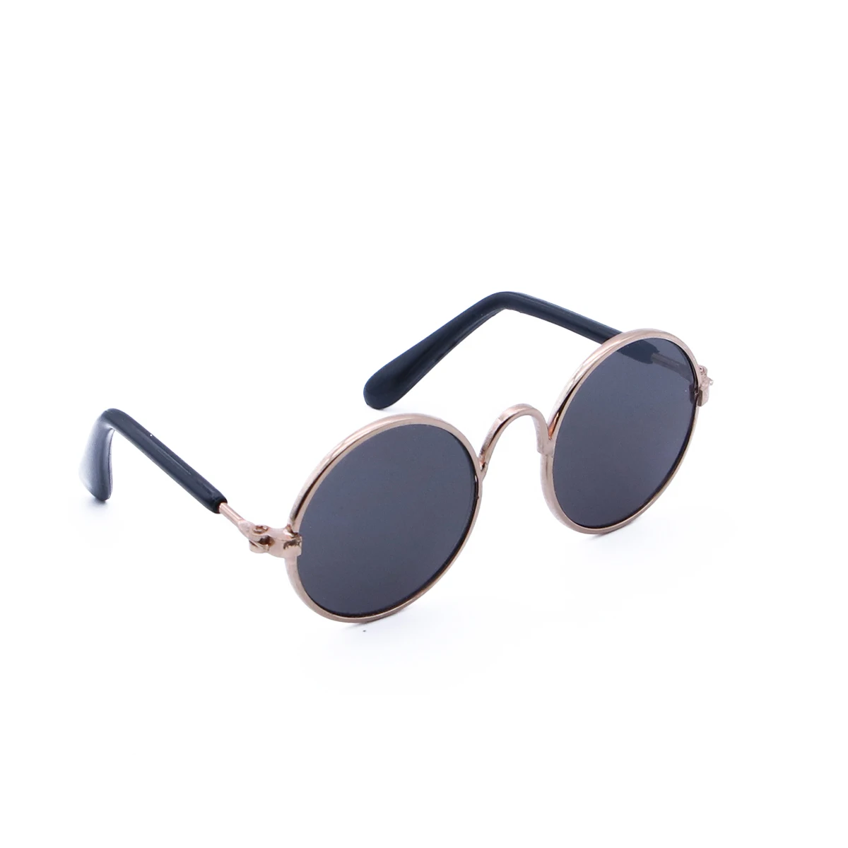 

Dog Sunglasses for Small Dogs Cats Pet Animals Fashion Durable Metal Frame Spring Legs Comfortable Non Hurt Photography Prop Pet