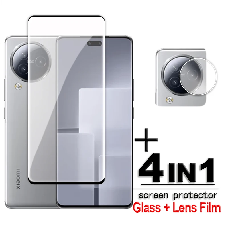 

For Xiaomi Civi 3 Glass 3D Full Cover Curved Screen Protector For Xiaomi Civi 3 Tempered Glass Xiaomi Civi 3 2 1S 9H Lens Film