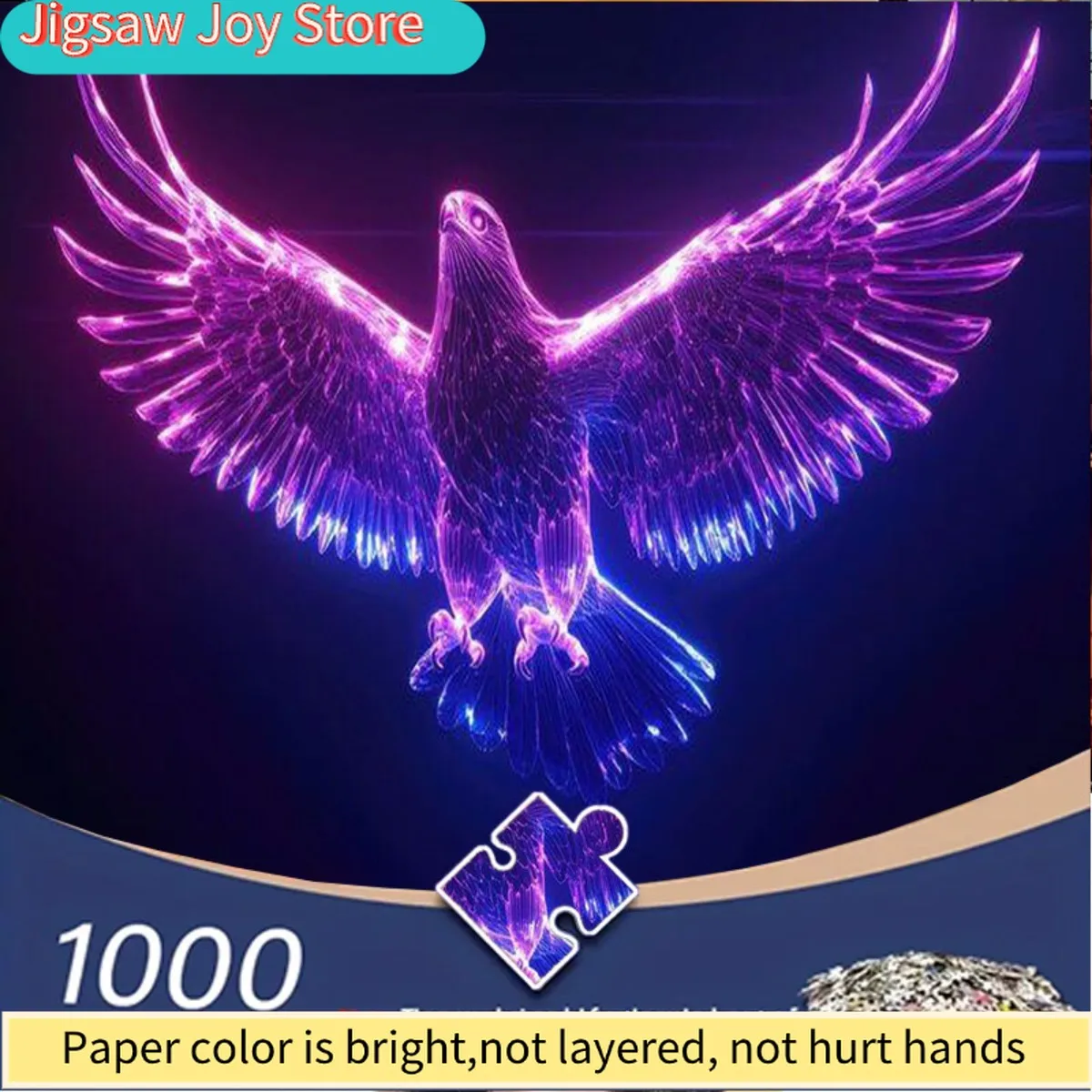 

Этот пазл из 1000 деталей для взрослых с изображением нежного абстрактного фоном в виде синих, белых и светло-серых волн. Идеально подходит для