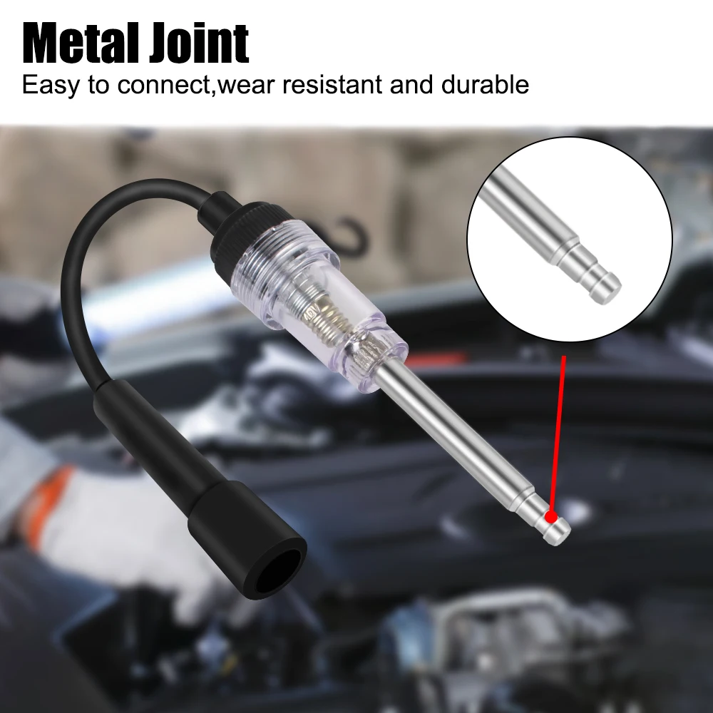 Car Spark Plug Tester Repair Tools Ignition System Coil Engine Test Autos Diagnostic Test Tool In-Line Igniton Spark Tester