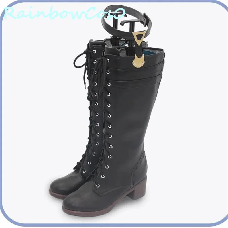 Lyney Genshin Impact Cosplay zapatos botas juego Anime Halloween Navidad RainbowCos0 W3420