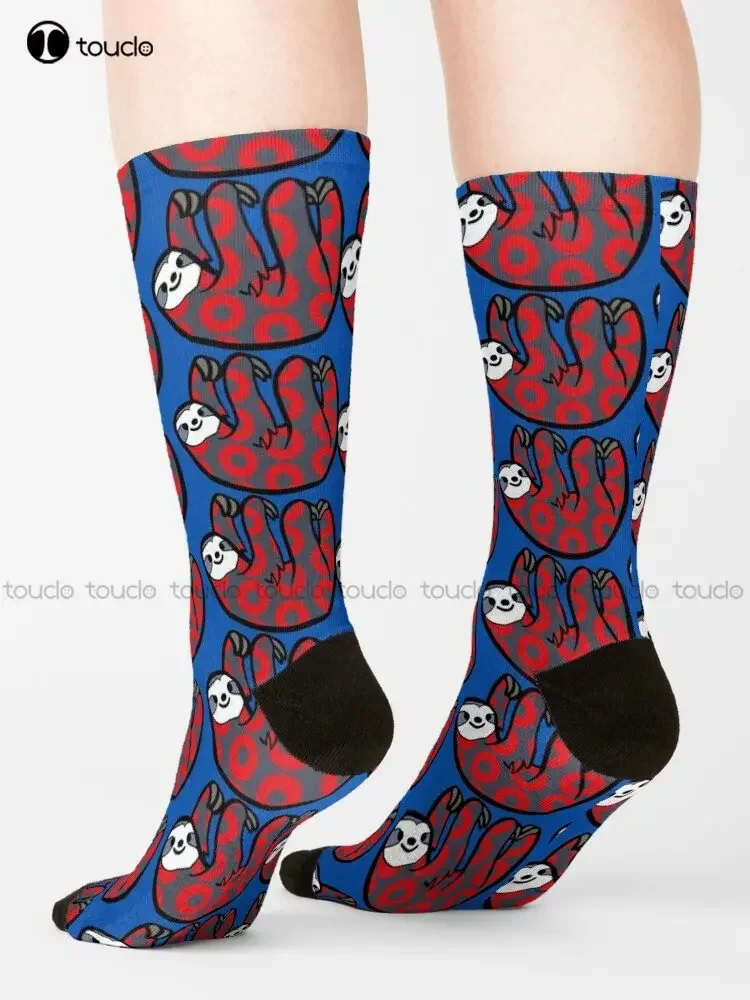 Phish - Donut Sloth socks