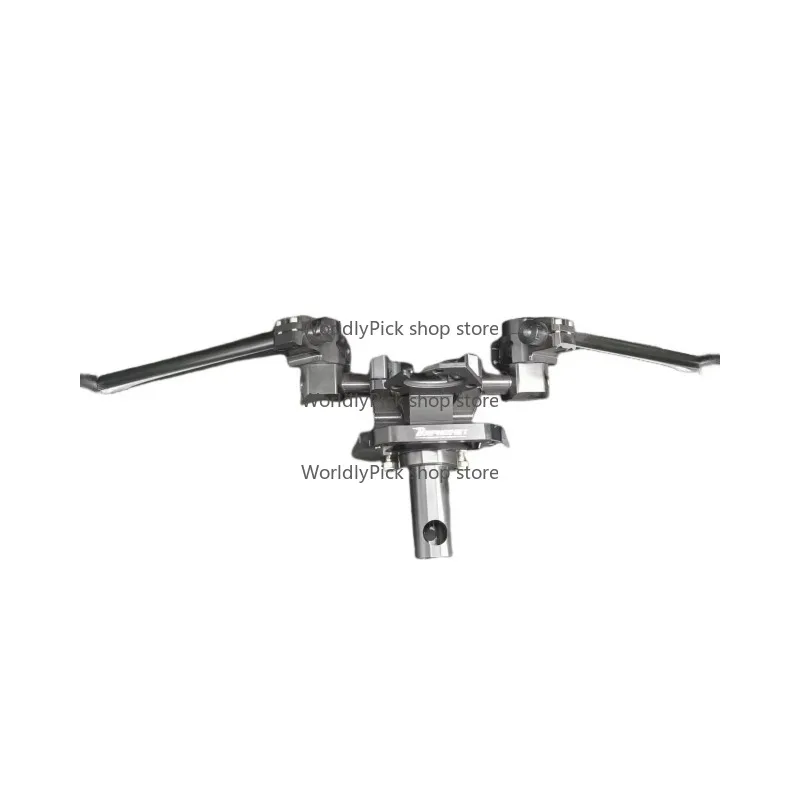 Встроенная ручка переднего сиденья из алюминиевого сплава с ЧПУ, основание крана для электрического мотоцикла, часть обновления системы тела