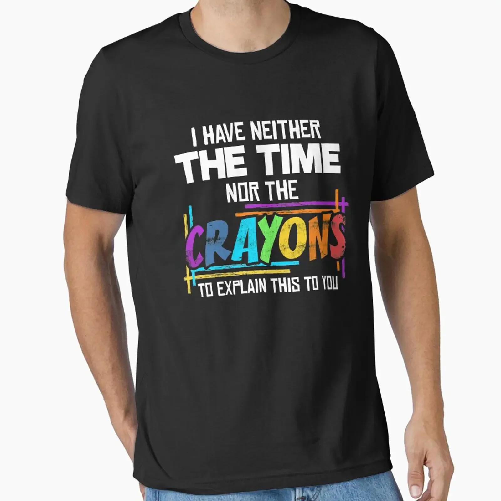 I Have Neither Time Nor Essential T Shirt vintage Washed designer clothes fashion Soft Slightly Top For Everyday Wear
