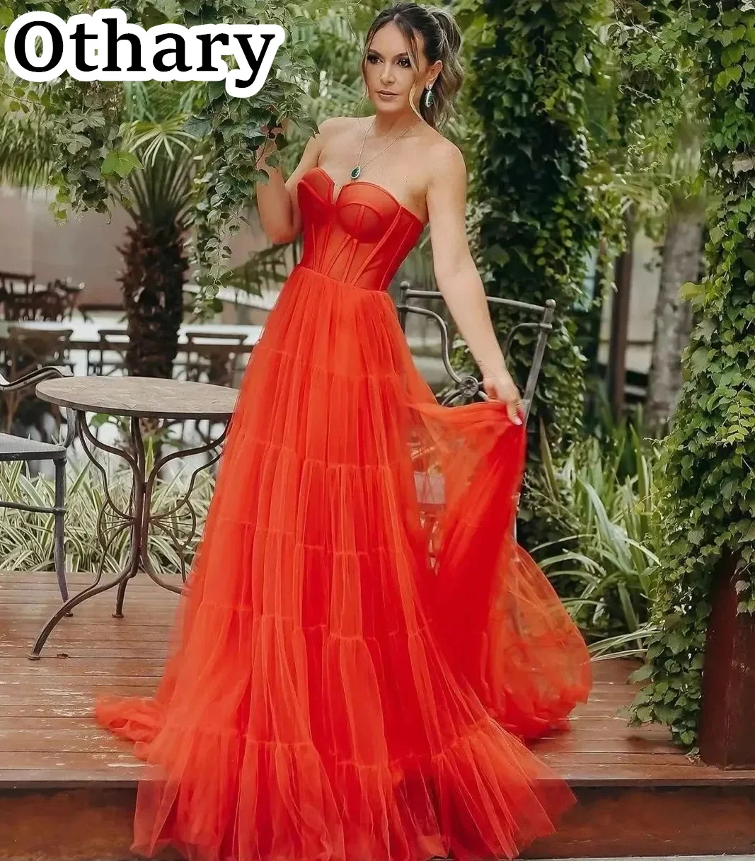 Moderno querida tule baile de formatura dres para casamento até o chão a linha sem mangas formal vestido de festa ilusão vestidos de gala