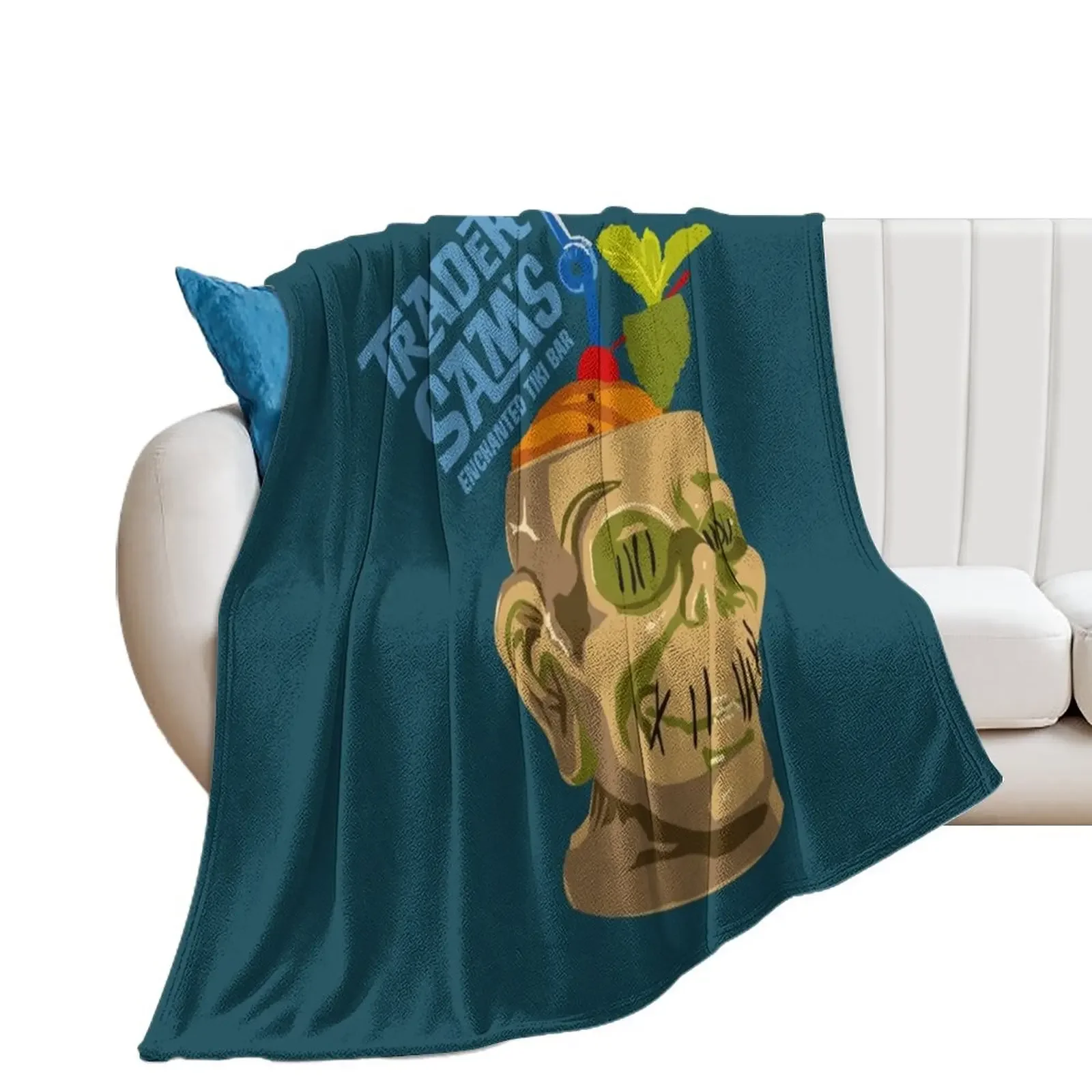 Trader Sam's enchanted tiki bar Throw Blanket Blankets For Sofas anime warm for winter funny gift Blankets