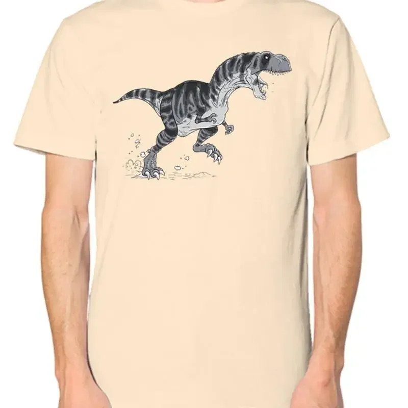 T Rex Shirt Top Vintage Gym T Shirt Cotton Men Streetwear