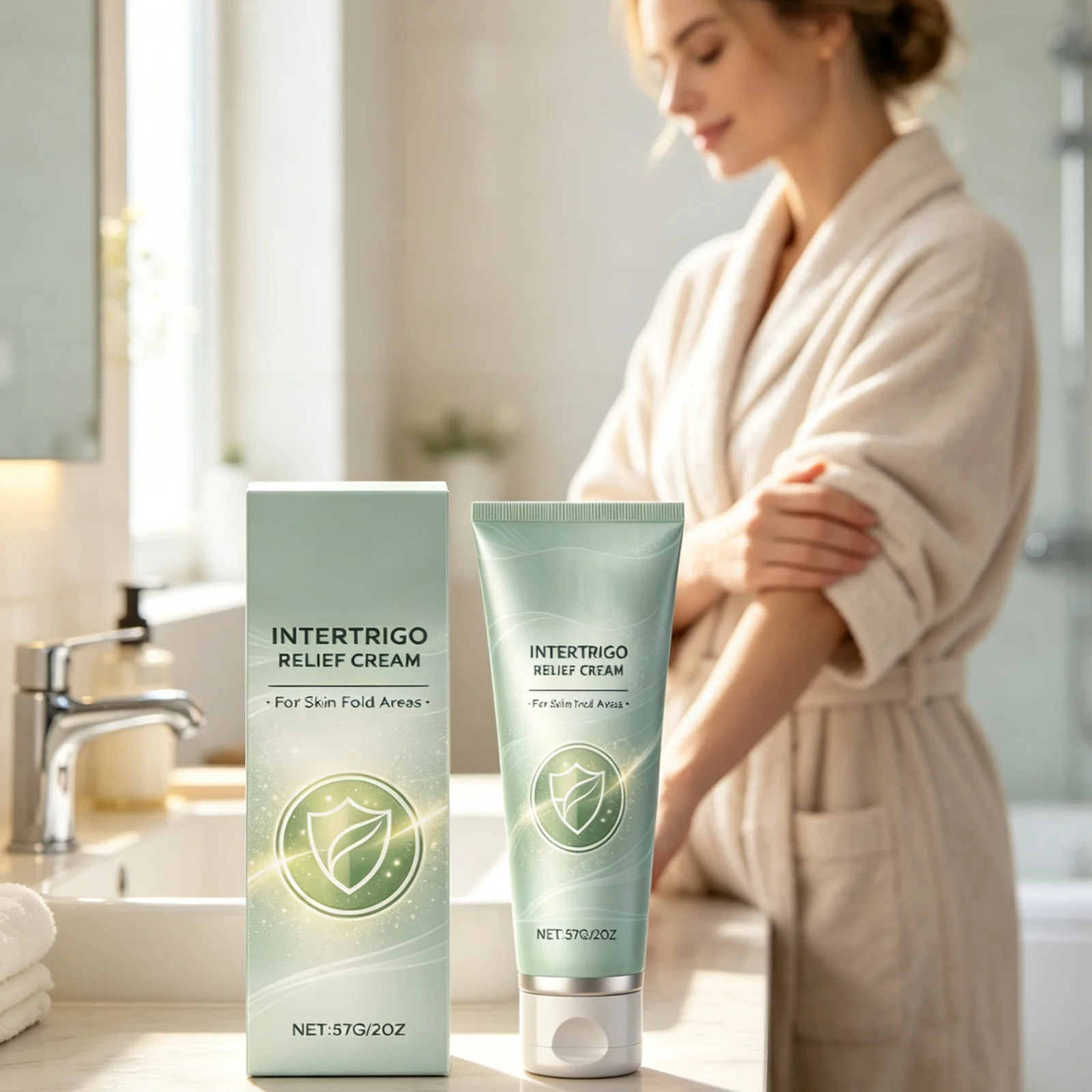 Body Moisturizer for Dry Skin Softening Long Lasting Hydration Skin Barrier Care Fast Absorption Non Greasy Gentle Relief Cream