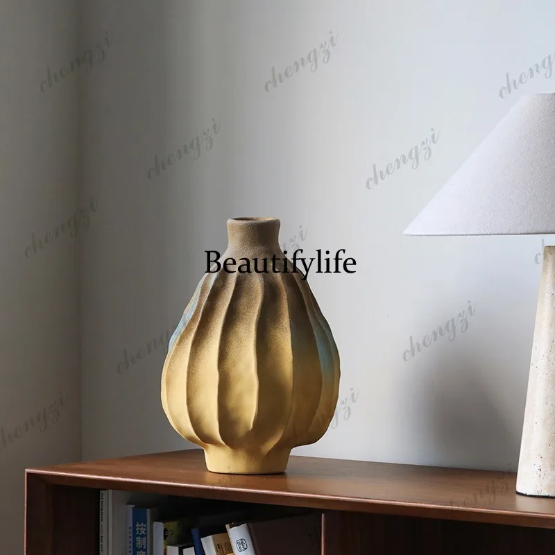 A95 Jingdezhen ceramic vase entrance living room decorative ornament flower arrangement niche flower ware