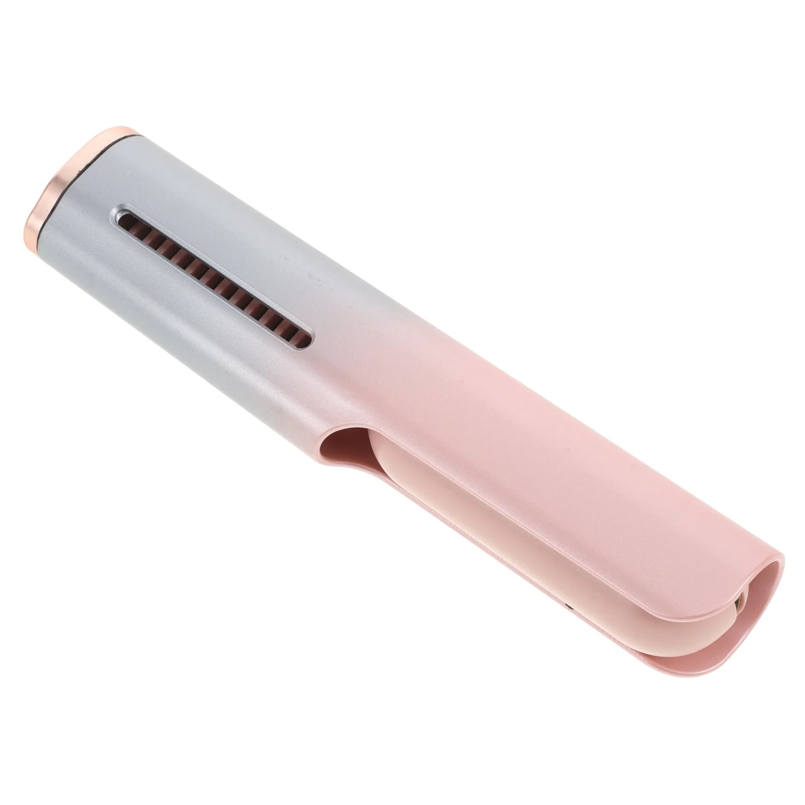 

Portable Cordless Rechargeable Hair Straightener Brush Comb for Women One Button Operation Dual Purpose Styling Tool