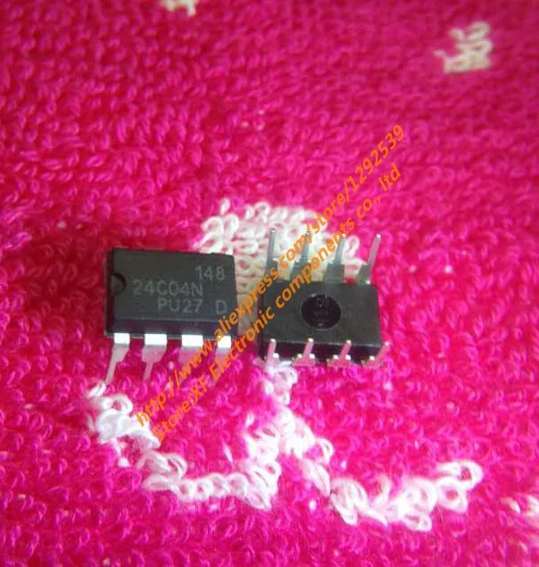 200PCS AT24C04N-10PU-2.7 AT24C04N PU27 AT24C04 24C04 24C04N Two-wire Automotive Serial EEPROM