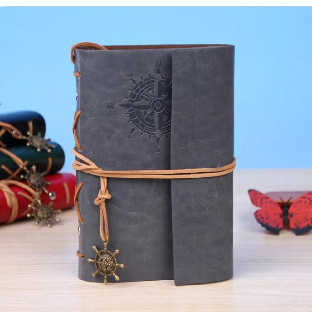 PU Leather Travel Journal Gift para Mulheres e Homens, Caderno Recarregável, Papel Forrado, Diário, Planejador, Escrita, Bloco de Notas, Casamento, Aniversário