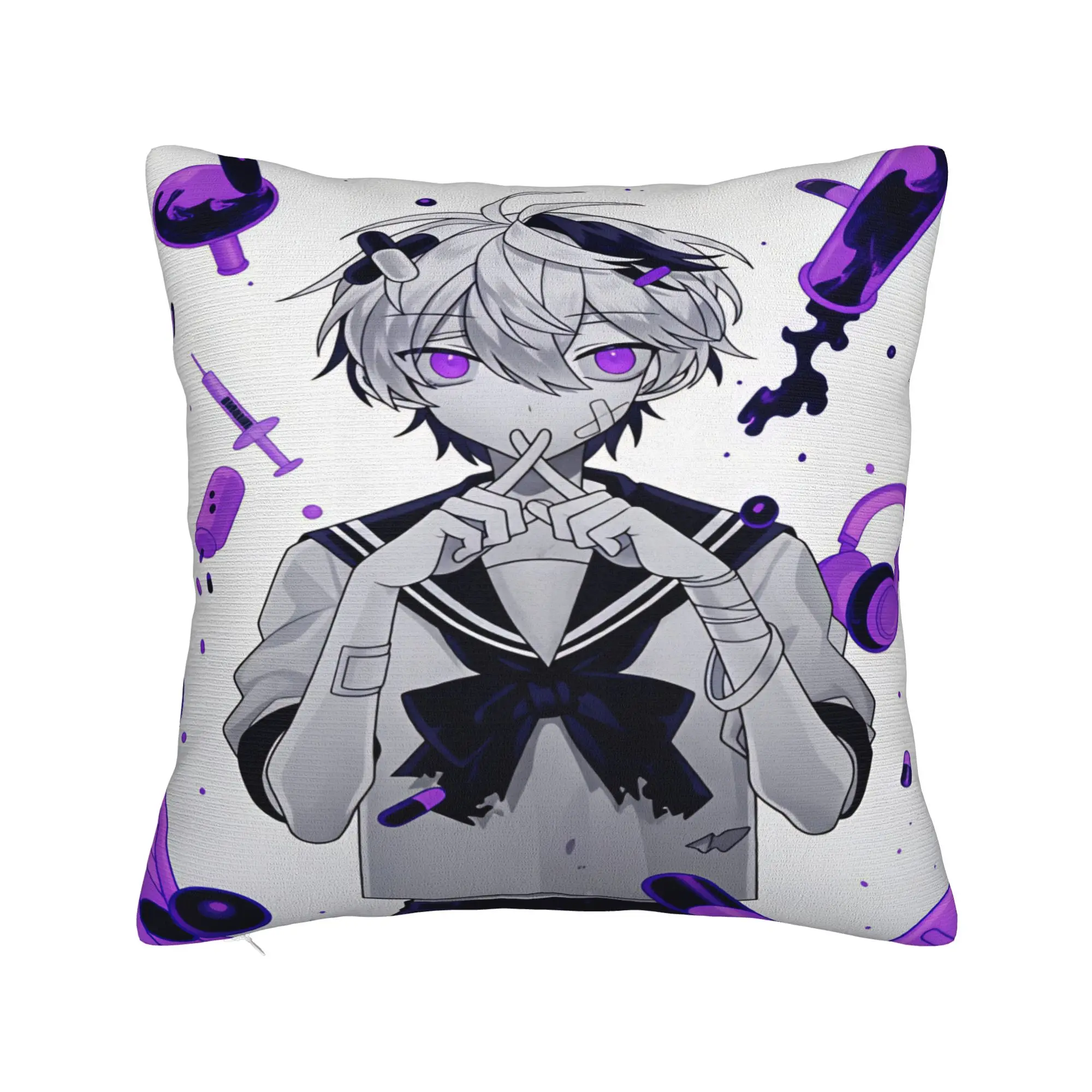 Pillow Cover Singer V4flower   Funny Pillow Case For Couch Sofa Bedroom Pillowcases