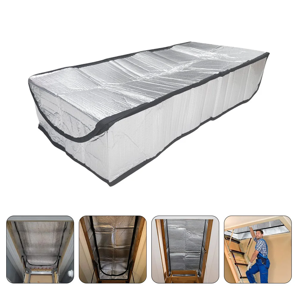 

Attic Insulation Cover for Stair Stairs Folding Door Covers Stairway Efficiently Isolates Coldness Providing Warmth Dust