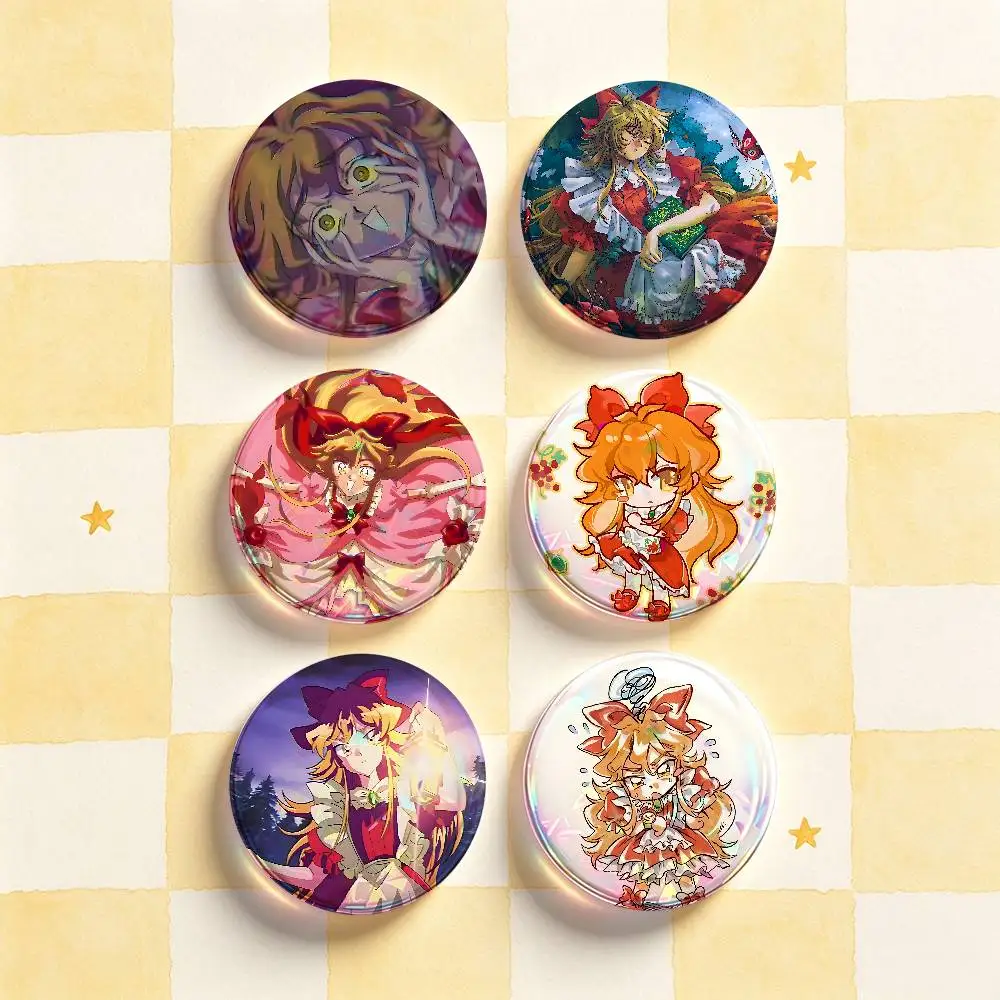 L-Little Goody Two Shoes Custom Badges 75mm 44mm 25mm 32mm 58mm Hat Backpack Accessories Toys Collect Gifts Large