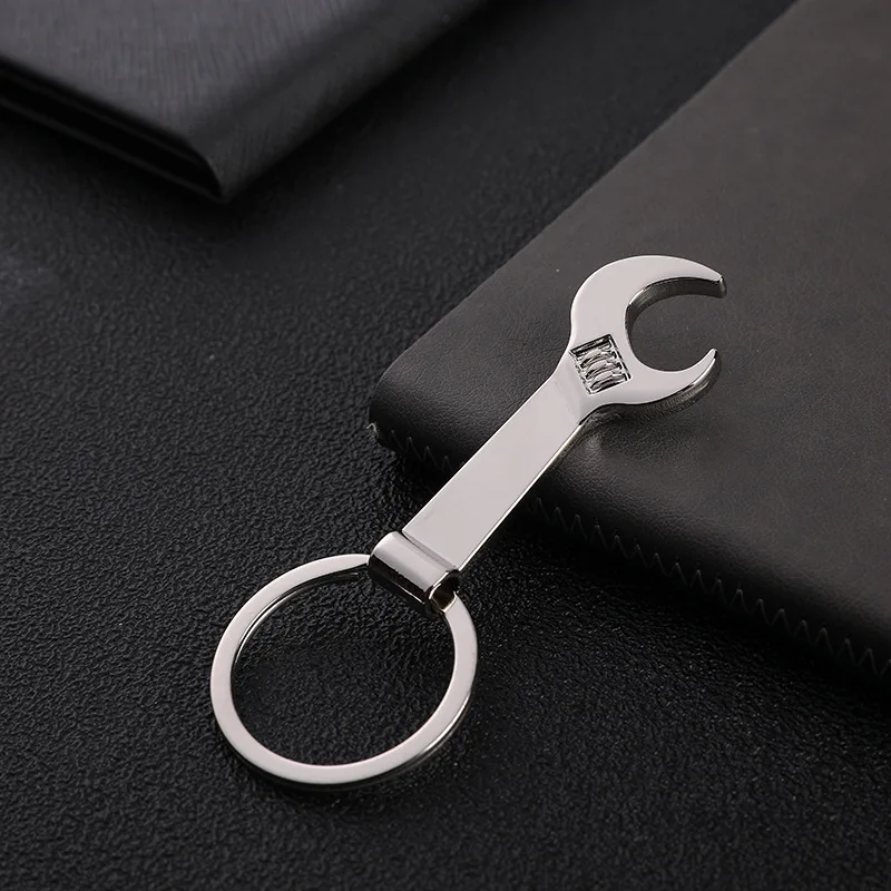 Bottle Opener Convenient Stylish Portable Top-selling High-quality Must-have Silver Keychain Tool Gift Metal Versatile Durable