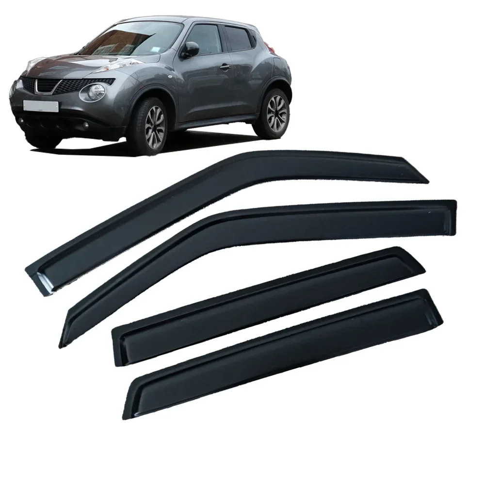 

Window Visor for Nissan Juke 2010 2011 2012 2013 2014 2015 2016 Wind Deflectors Rain Guards Door Visor Vent Shades Ventvisor
