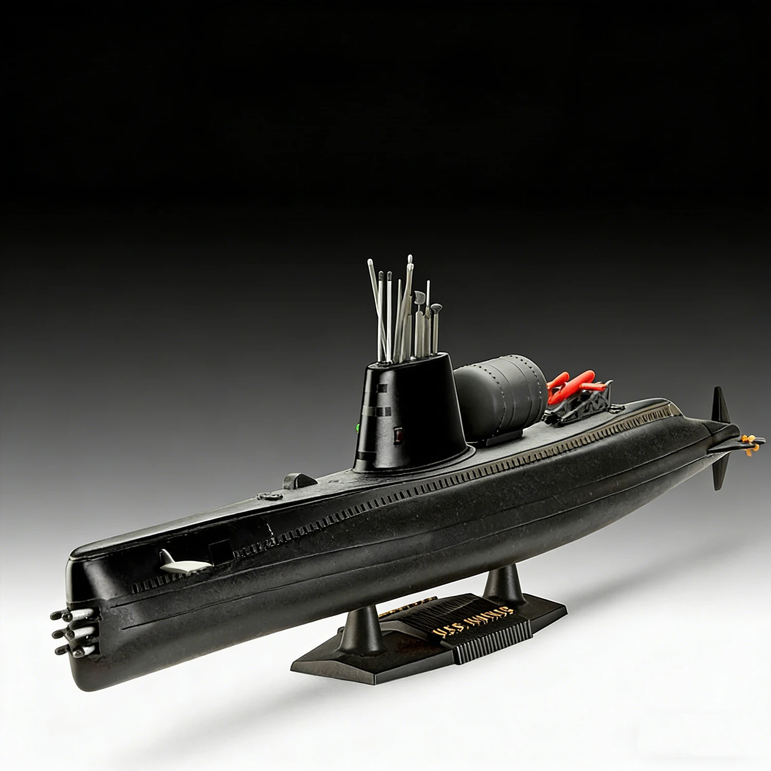 

1/305 Nautilus-class Nuclear Submarine Assembly Model 30cm Highly Detailed Ships Static Model Ship Toy Ornament Warship Model