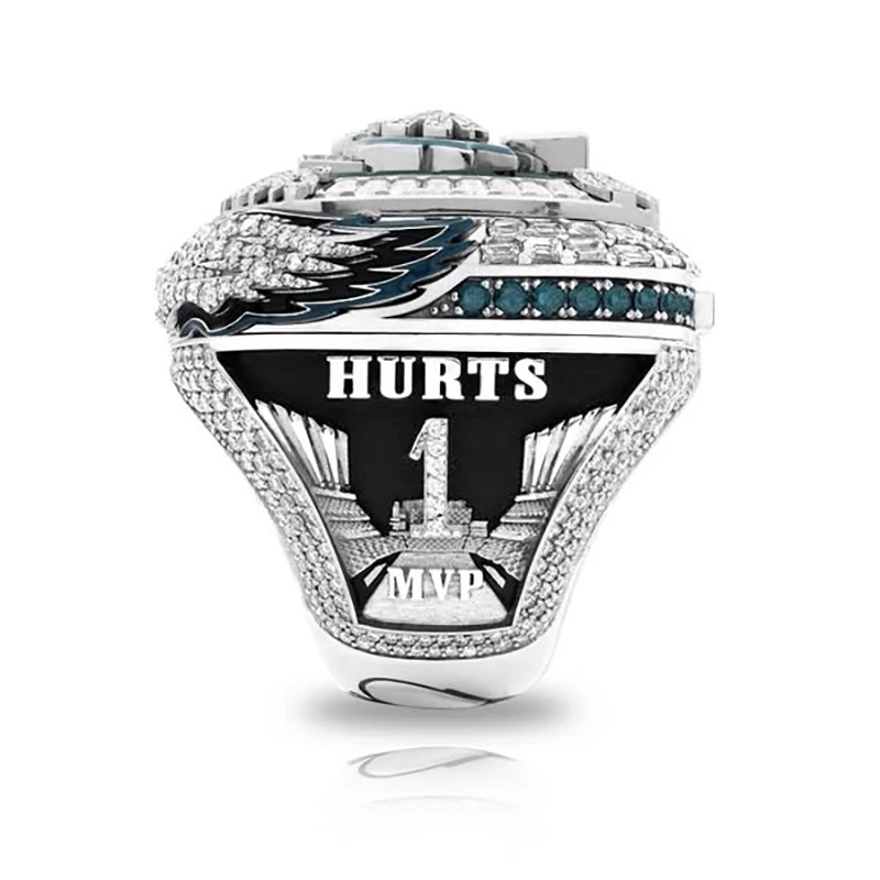 2025 Rugby Eagles Championship Ring, Fan Gift, Fashionable Jewelry，Shipment will be made on August 15th.