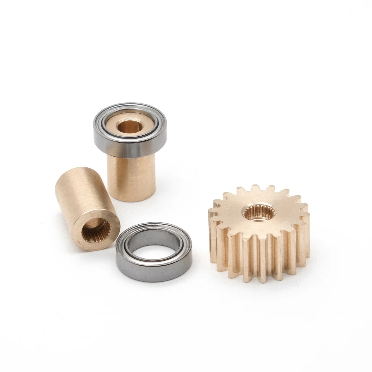 Steering Gear Adapter Shaft DIY Accessory 6MM Extension Column shaft Bearing For 25T Standard Servo Model Aircraft Robot
