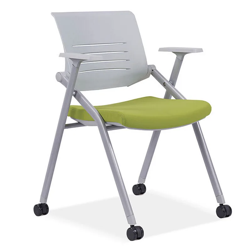 

Training Chair Folding Office Conference Study Chair Without Writing Board With Pulley