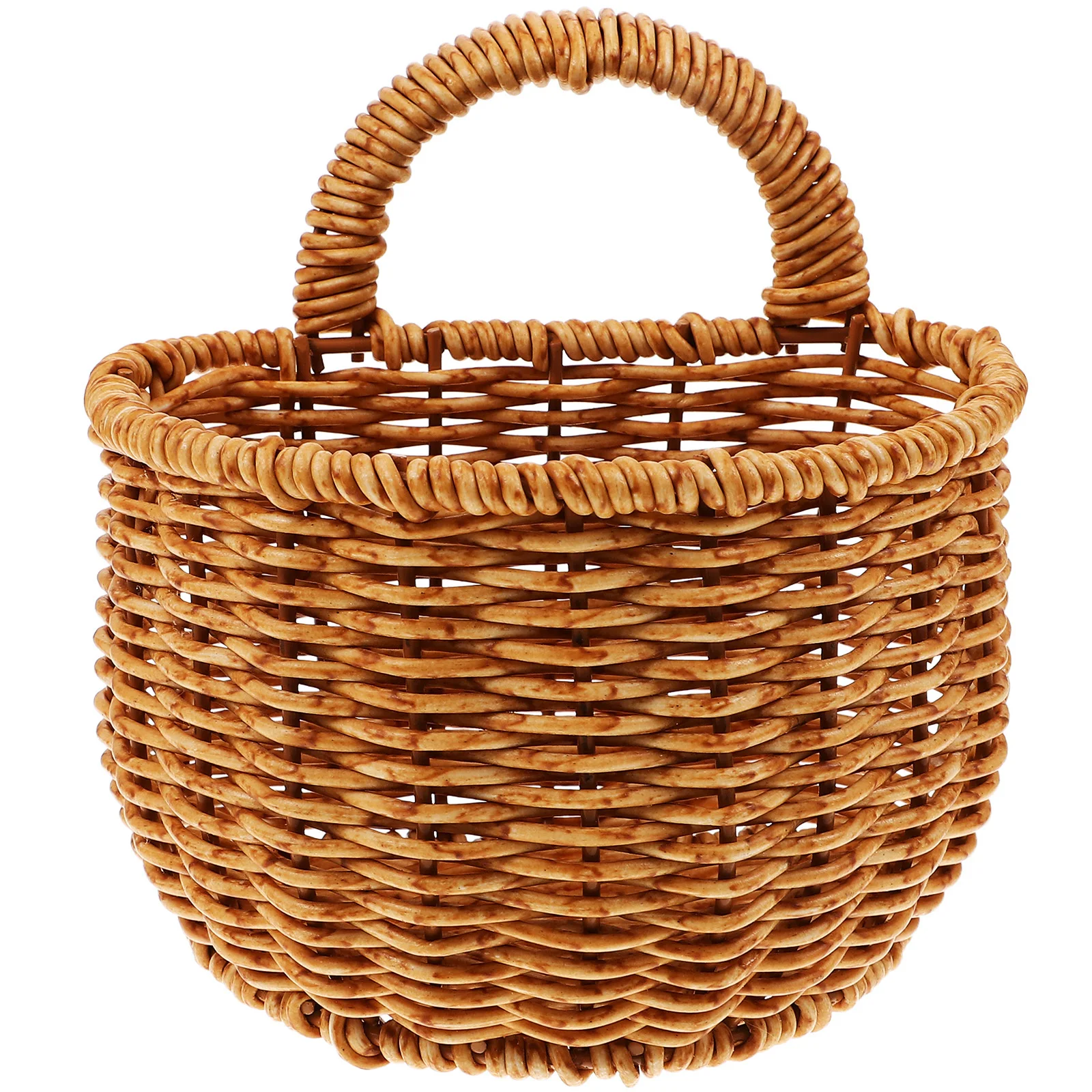 

Wall Plastic Bread Basket Basket For Fruits Snacks Storage Organizer Modern Woven Plastic Kitchen Decor Sundries Holder