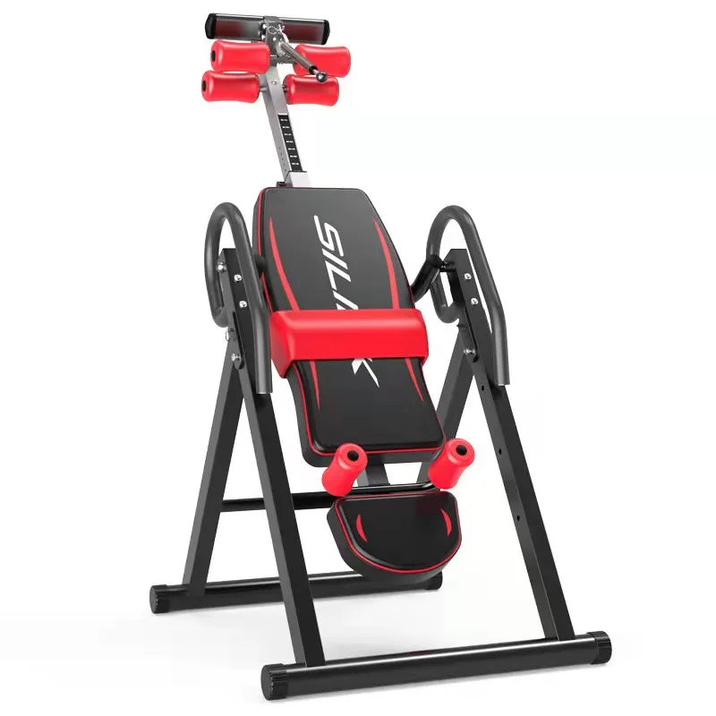 Home Fitness Equipment Steel Inversion Crane Handstand Machine with PVC & Foam for Body Slimming and Commercial Indoor Use