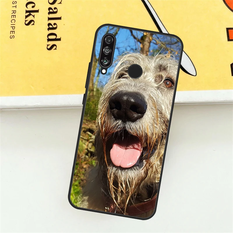 Irish Wolfhound Dog Case For Huawei Nova Y61 Y91 Y60 Y70 Y90 Nova 9 10 SE 11i 8i 3i P20 P30 Pro P40 Lite Cover