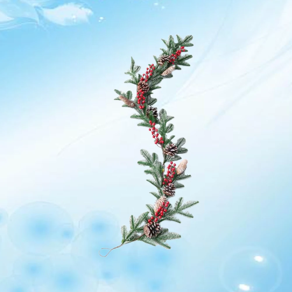 

70 Cm Christmas Rattan Decoration Xmas Garland Decorative Teardrop Practical Party Supplies Versatile
