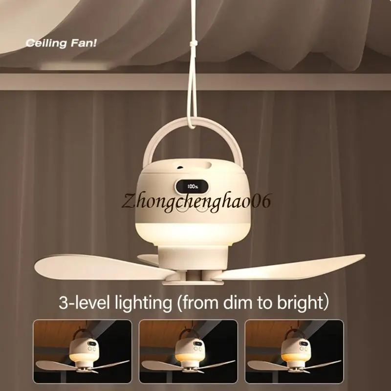 

Потолочный вентилятор SILENTS с удаленными таймерами. Перезаряжаемая светодиодная лампа.