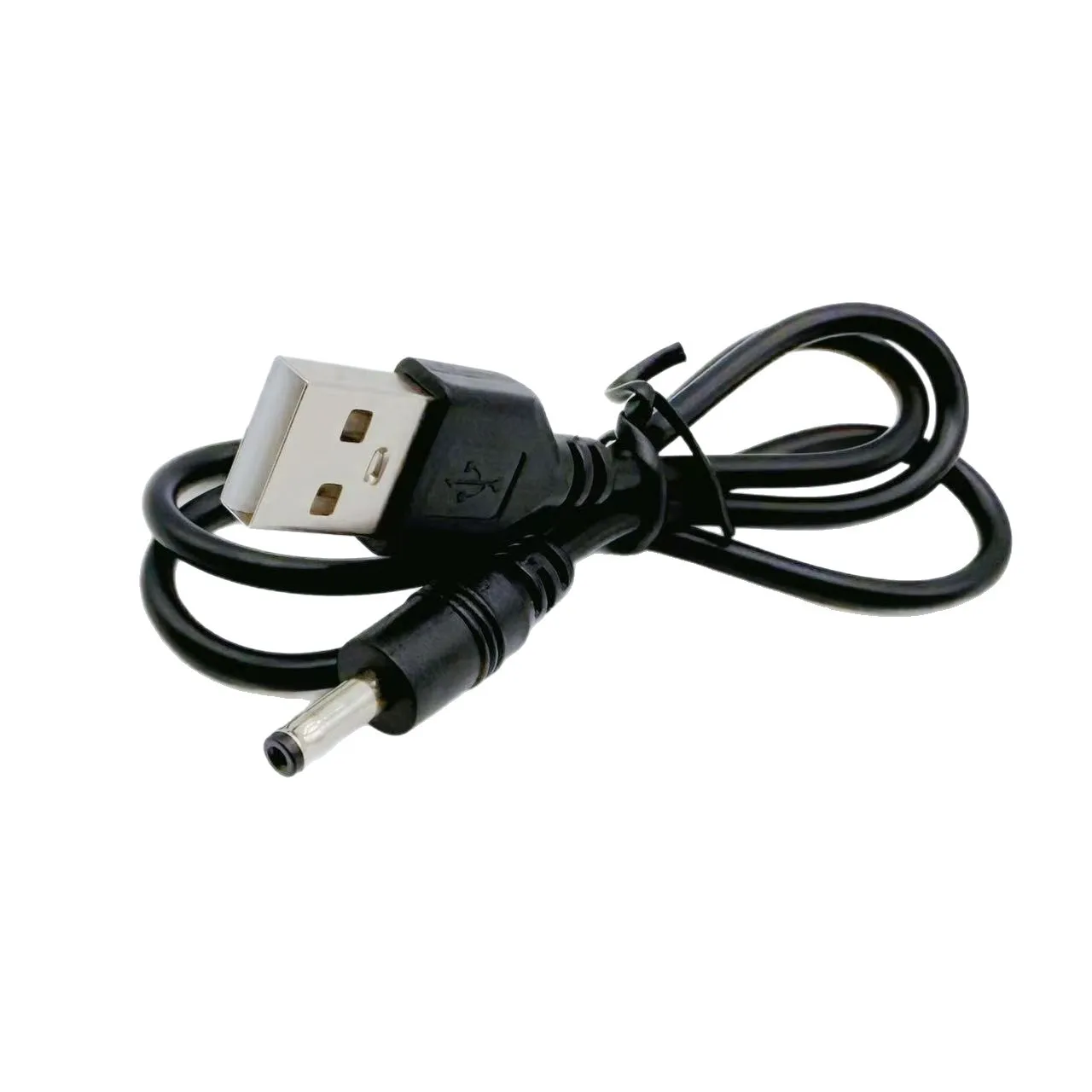 USB 2.0 A Type Male To DC3.5mm*1.35mm  Power Plug Barrel Connector 5V Cable 12 Copper core 80cm length