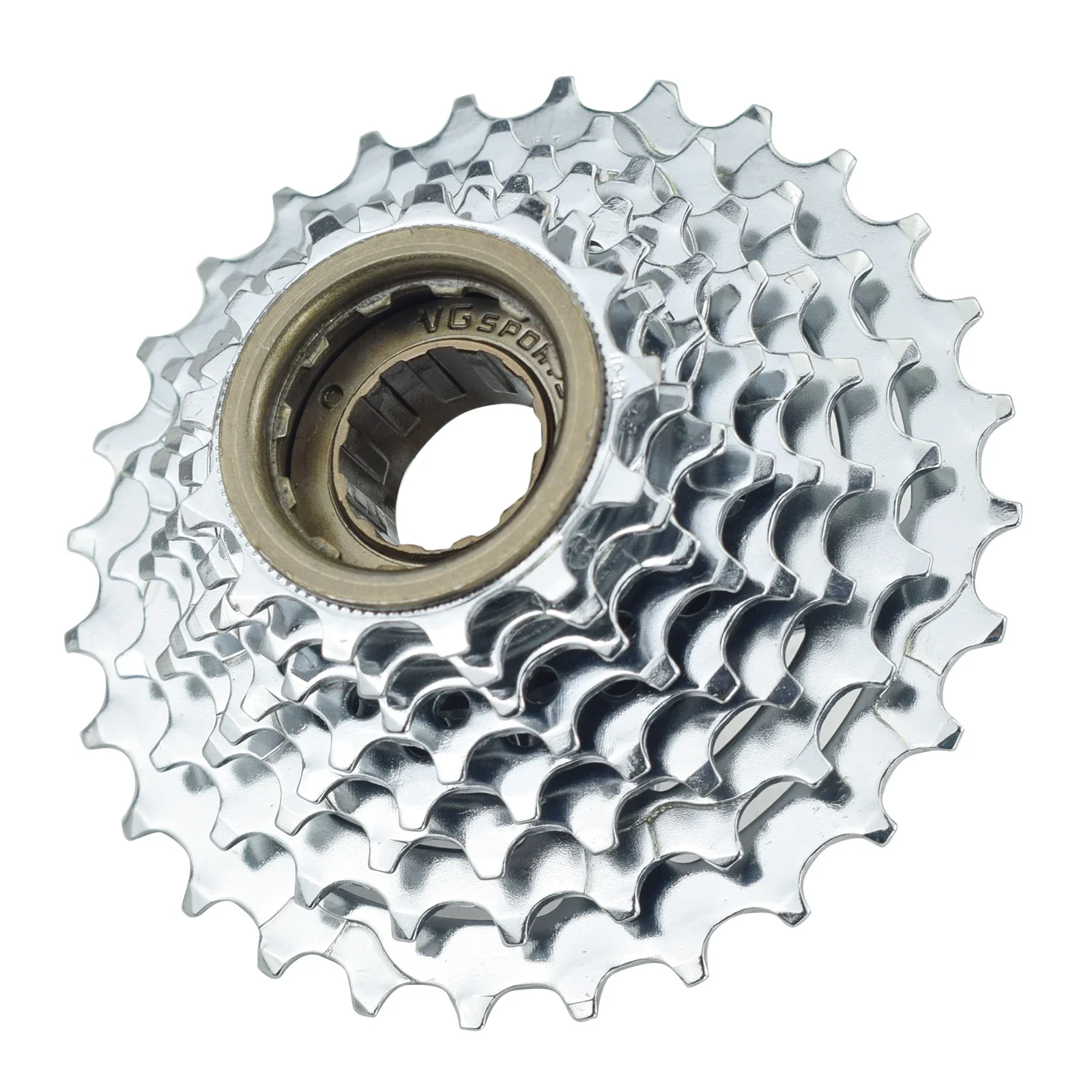 VG Sports Bike Sprocket 5/6/7/8/9/10/11 Speed Thread Freewheel 14-28T 13-28/32T 11-32/36T Cogs Compatible with rotary Hub