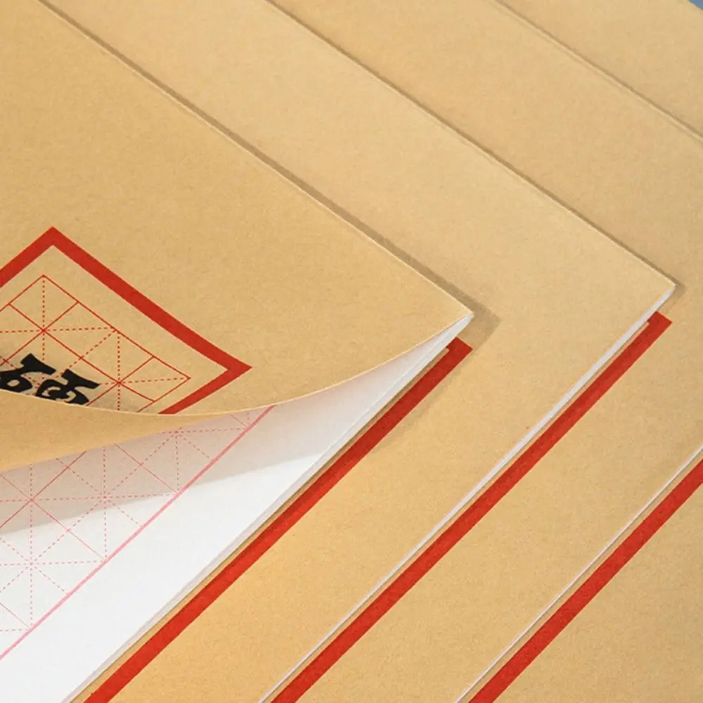 Typologies Calligraphy Practice Paper Rice Grid Durable Hard Pen Paper Multifunction Multi-purpose Chinese Copybook Children
