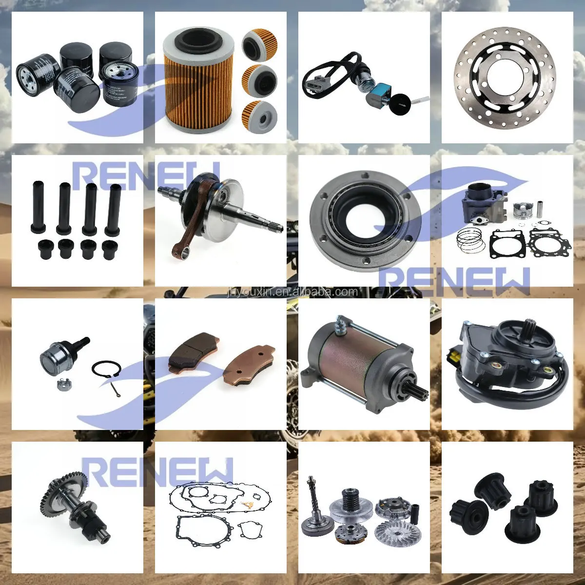 Motorcycle parts Motorcycle Air Cooled 50CC  2 Stroke Engine for 50 SX PRO SENIOR Dirt Bike Motocross Bike Off-Road bike