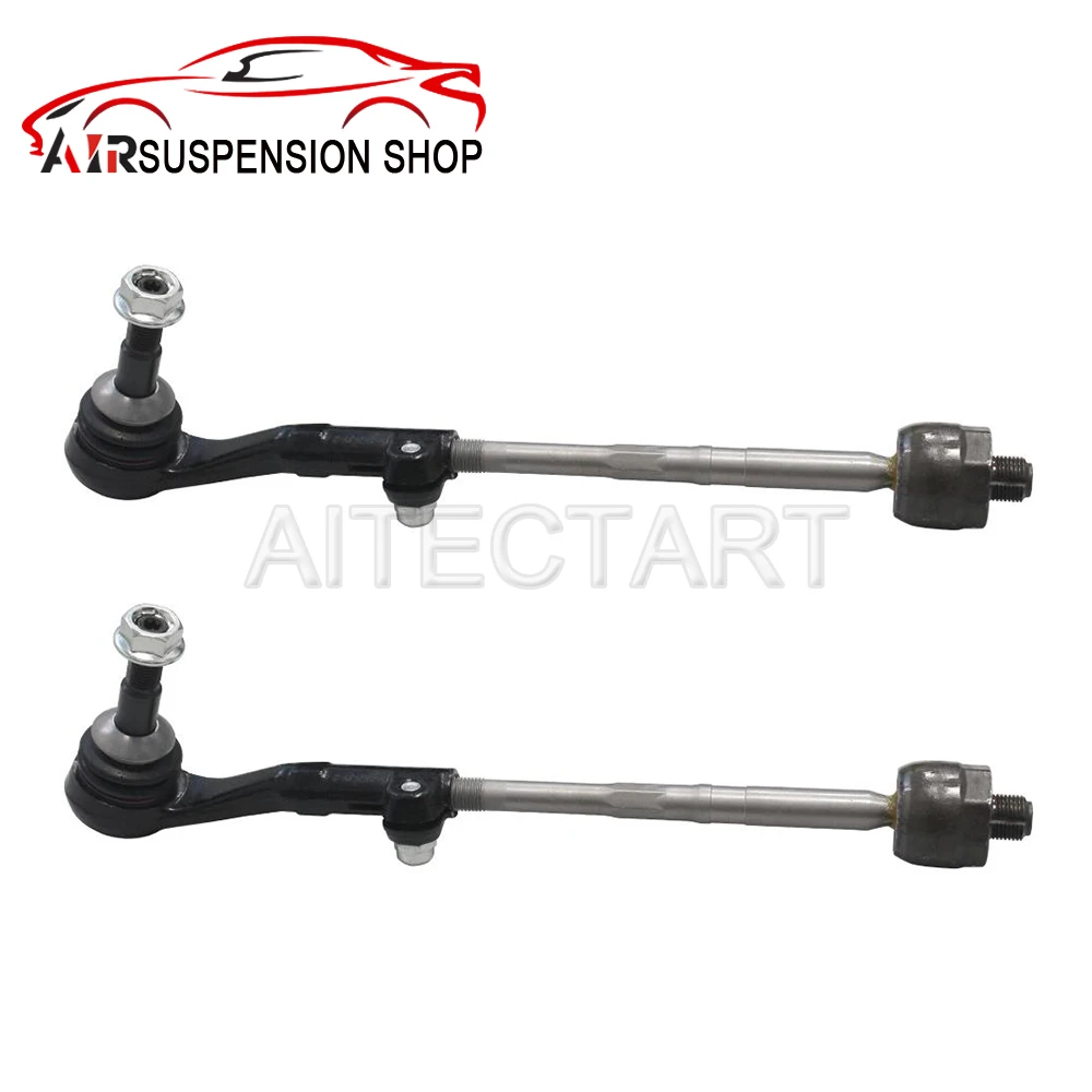 2pcs Front Tie Rod End Assembly Driver Passenger for BMW 1 3 4 Series E88 E89 E90 E92 E93 OEM 32106765235 32106765236 Brand New
