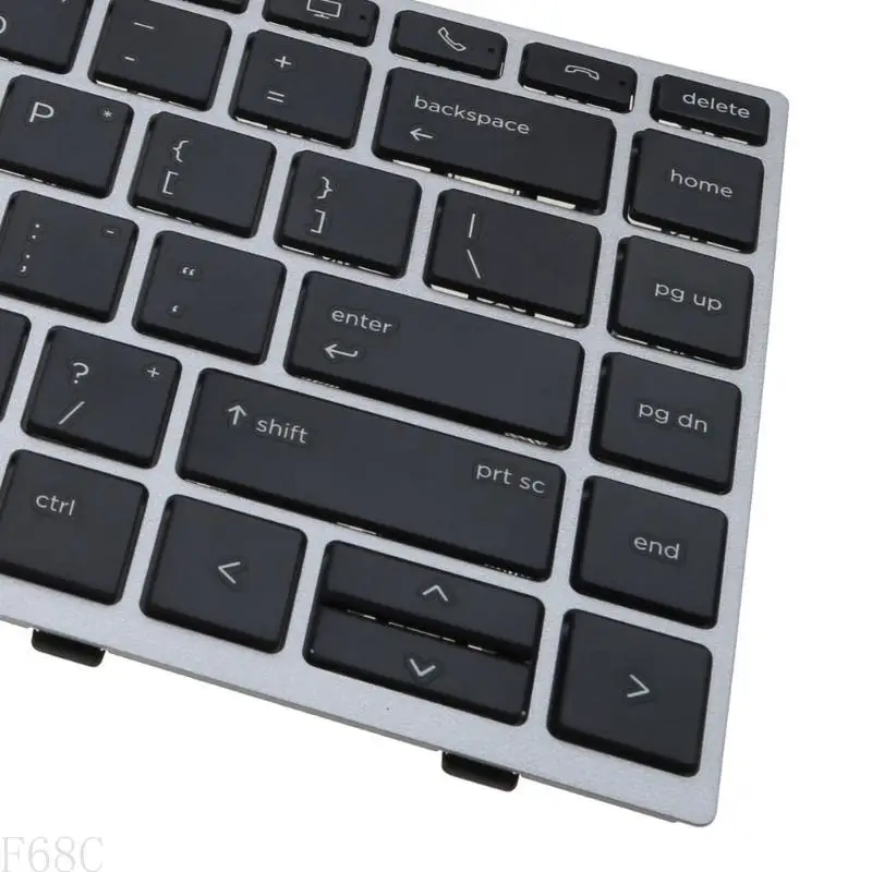 AP28 US Keyboard English Version Keypad for  EliteBook 840  846  745  Laptops Small Keyboards Without Backlight