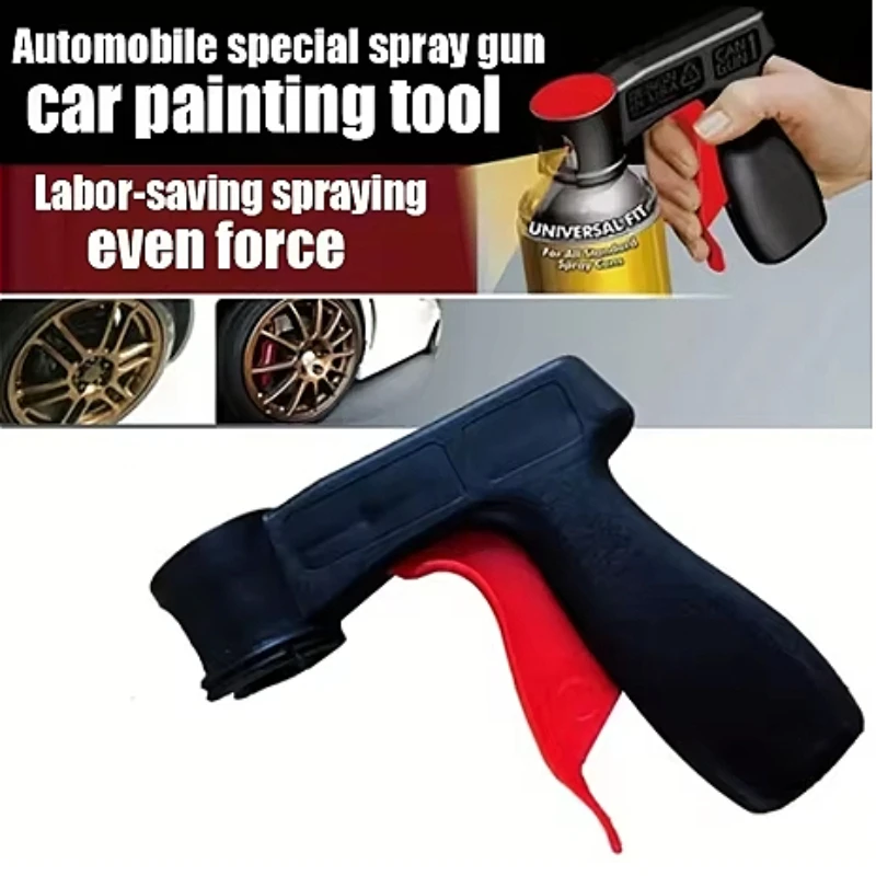 Car spray trigger handle reusable handle can convert spray can into paint sprayer suitable for car body repair paint sprayer DIY