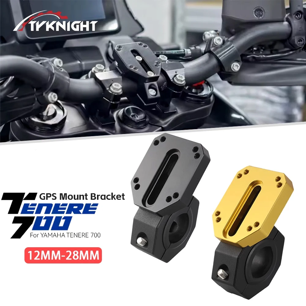 FOR YAMAHA TENERE 700 World Rally Tenere700 World Raid Motorcycle Accessories 12mm/22mm GPS Mount Bracket Navigation