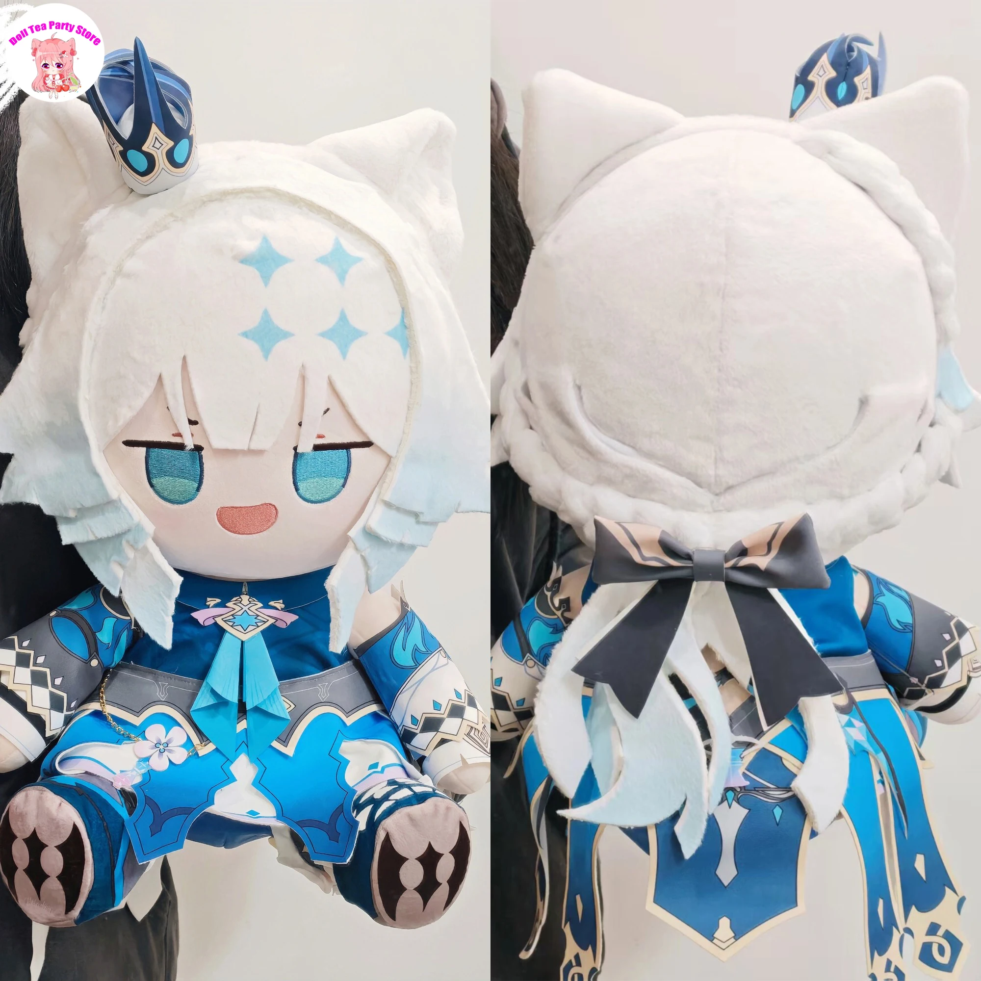 Game Cerydra Honkai：Star Rail Sitting Posture Doll Anime 40CM Plushie Birthday Gift Change Clothes Plush Stuffed Toys Mascot