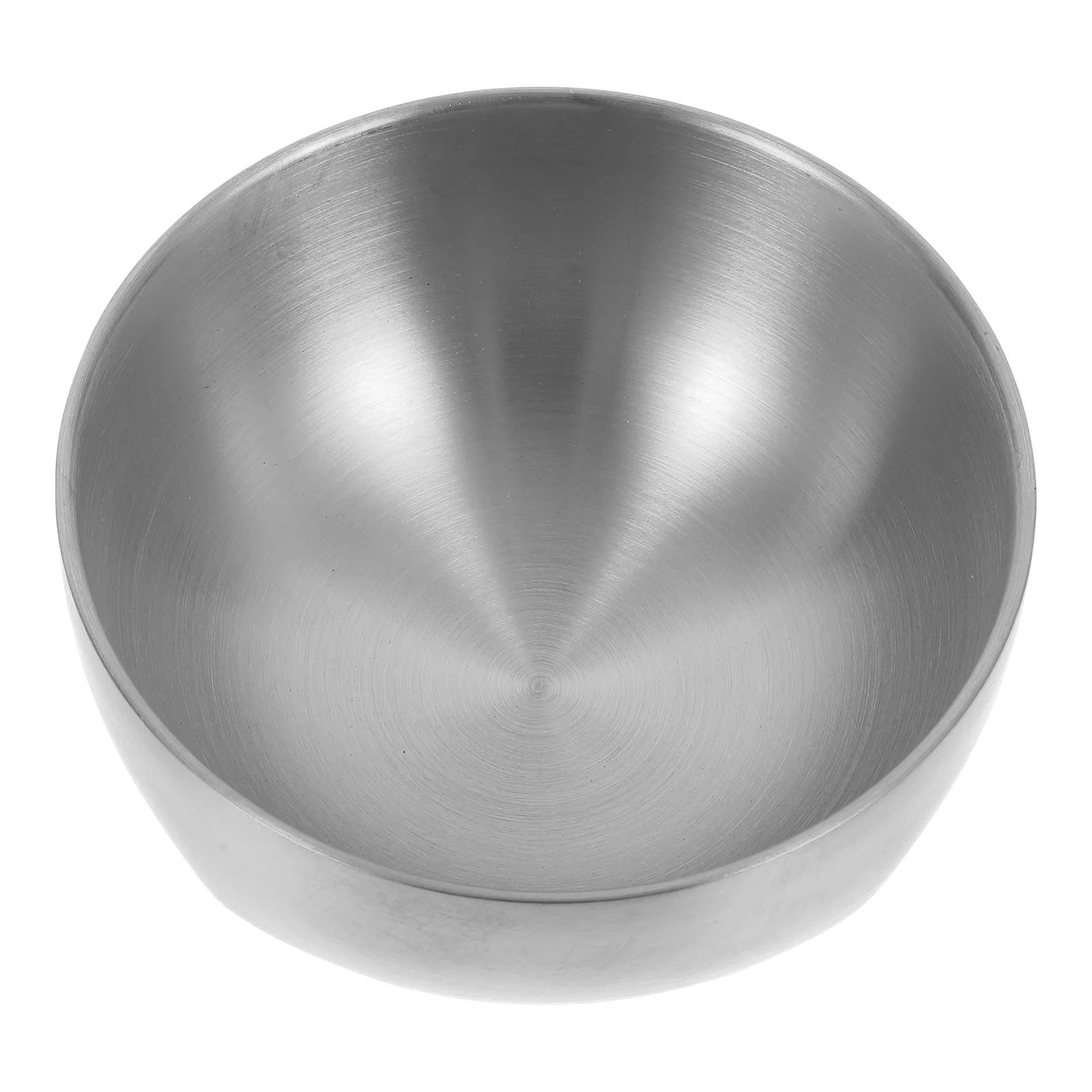 

Double Layer Heatproof Stainless Steel Korean Style Rice Bowl Multi-Use Soup Salad Bowl Household Kitchen Supply