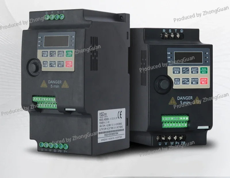 Universal Frequency Converter Single Phase 220v Three Phase 380v 0.75/1 5/2.2/3/4/5 KW Governor